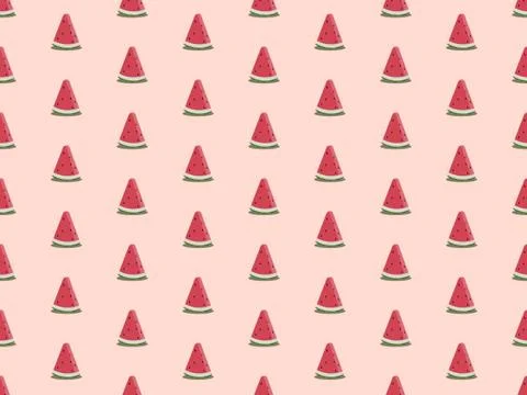 Triangle shape and backdrop on a seamless spring pattern. イラスト素材