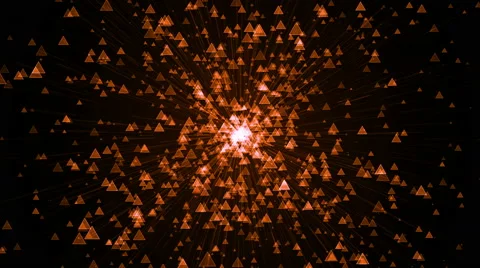 Triangle shape background Stock Footage 52306153
