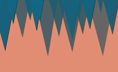 Triangle shape blue element abstract background with space for text. Stock Illustration