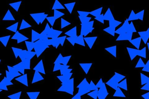 Triangle shape color particle CG background wallpaper Stock Illustration