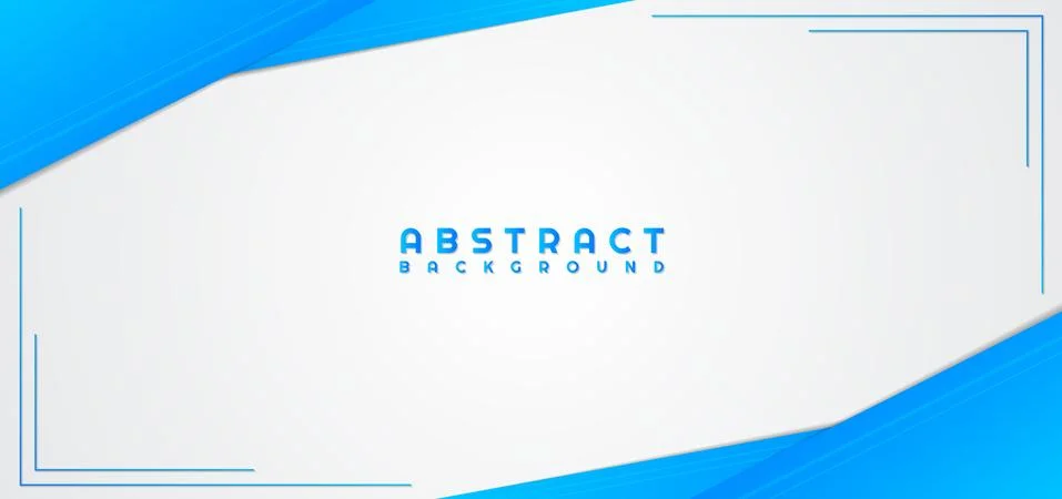 Triangle shape overlap layer frame design cyan color style with space for con Stock Illustration