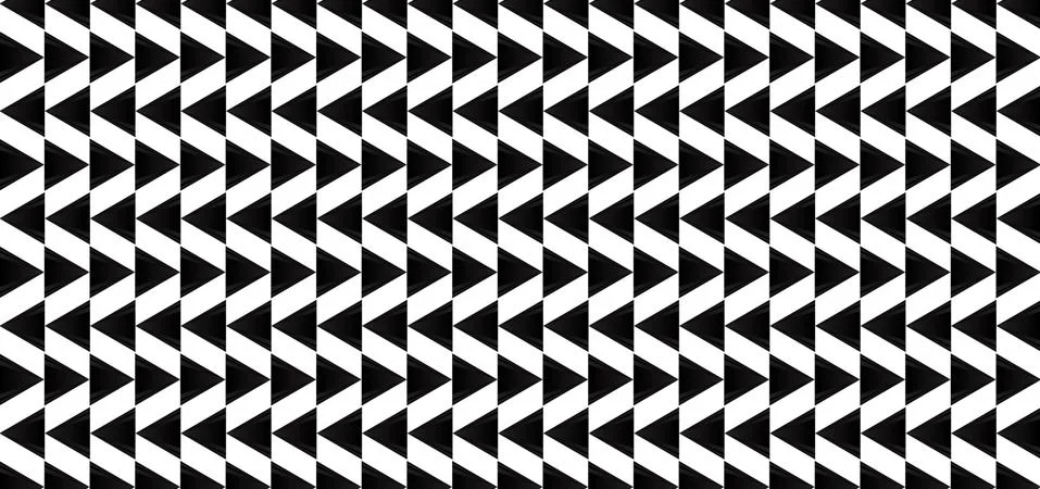 Triangle shape pattern overlap style white and black color flat design Stock Illustration