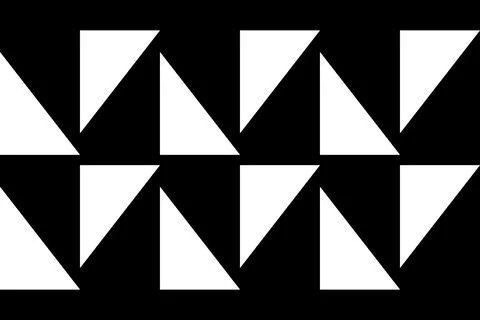 Triangle Shapes and Designs Black Colors Abstract Geometric Background Illustrazione stock