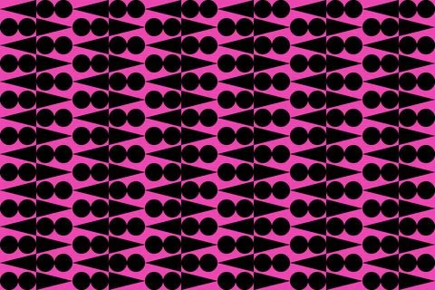 Triangle Shapes and Designs Black Colors Geometric Pattern Geometric Background 库存插图