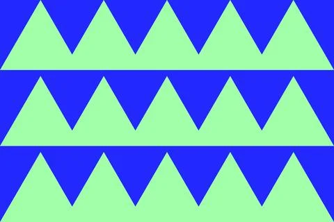 Triangle Shapes and Designs Green Colors Abstract Geometric Background 스톡 일러스트