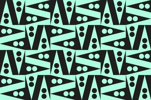 Triangle Shapes and Designs Green Colors Geometric Pattern Geometric Background Illustrazione stock