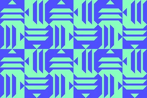 Triangle Shapes and Designs Green Colors Geometric Pattern Geometric Background Illustrazione stock