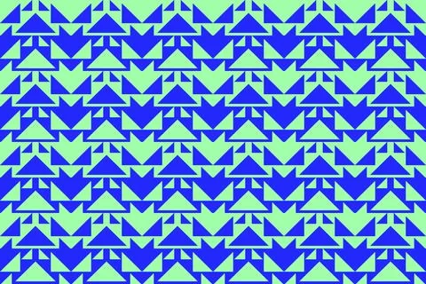Triangle Shapes and Designs Green Colors Geometric Pattern Geometric Background Ilustración de archivo