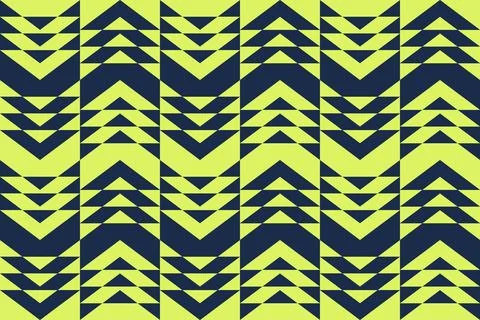 Triangle Shapes and Designs Green Colors Geometric Pattern Geometric Background 库存插图