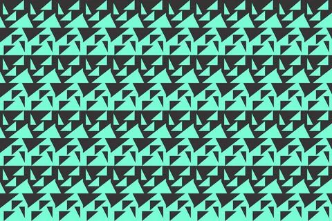 Triangle Shapes and Designs Green Colors Geometric Pattern Geometric Background Stockillustratie