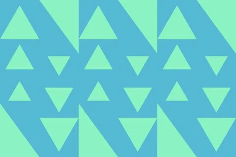 Triangle Shapes and Designs Green Colors Geometric Pattern Geometric Background Stockillustratie