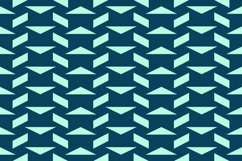 Triangle Shapes and Designs Green Colors Geometric Pattern Geometric Background Stock Illustration