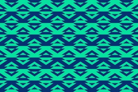 Triangle Shapes and Designs Green Colors Geometric Pattern Geometric Background Stock Illustration