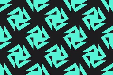 Triangle Shapes and Designs Green Colors Geometric Pattern Geometric Background 스톡 일러스트