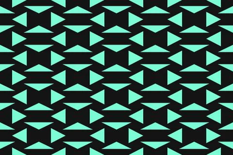 Triangle Shapes and Designs Green Colors Geometric Pattern Geometric Background Stock Illustration