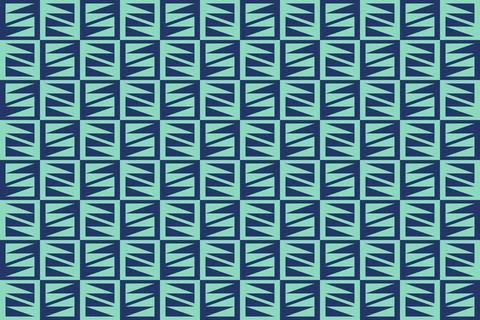 Triangle Shapes and Designs Green Colors Geometric Pattern Geometric Background Stock Illustration