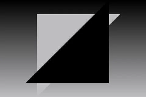 Triangle Shapes and Designs Grey Colors Abstract Geometric Background Illustrazione stock