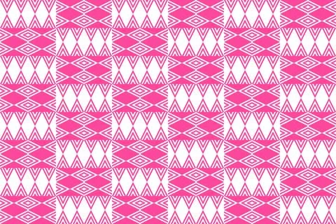 Triangle Shapes and Designs Pink Colors Abstract Geometric Background Stock-Illustration