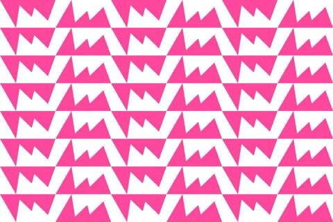 Triangle Shapes and Designs Pink Colors Geometric Pattern Geometric Background Illustrazione stock