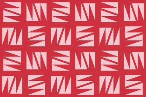 Triangle Shapes and Designs Pink Colors Geometric Pattern Geometric Background 스톡 일러스트