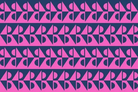 Triangle Shapes and Designs Purple Colors Geometric Pattern Geometric Background Stock Illustration