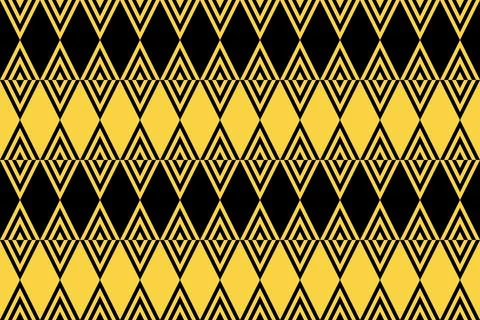 Triangle Shapes and Designs Yellow Colors Geometric Pattern Geometric Background Ilustración de archivo