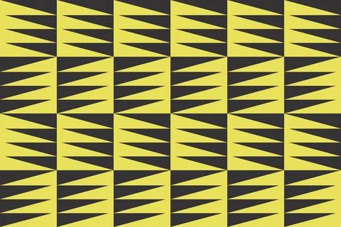 Triangle Shapes and Designs Yellow Colors Geometric Pattern Geometric Background Stockillustratie