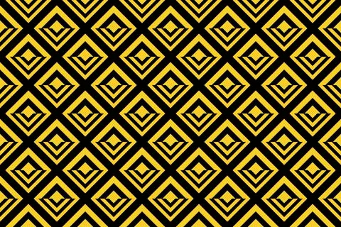 Triangle Shapes and Designs Yellow Colors Geometric Pattern Geometric Background Illustrazione stock