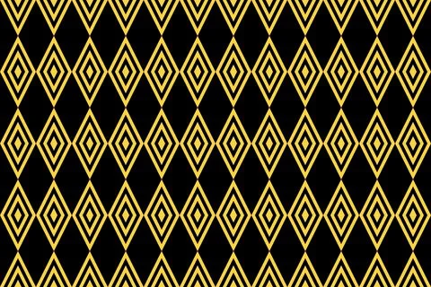 Triangle Shapes and Designs Yellow Colors Geometric Pattern Geometric Background Stock Illustration