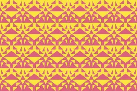 Triangle Shapes and Designs Yellow Colors Geometric Pattern Geometric Background Иллюстрация