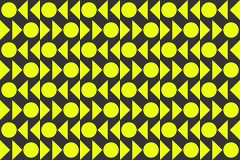 Triangle Shapes and Designs Yellow Colors Geometric Pattern Geometric Background 스톡 일러스트