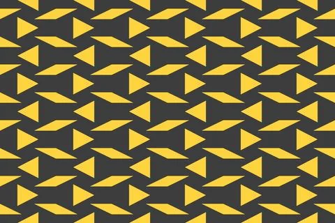 Triangle Shapes and Designs Yellow Colors Geometric Pattern Geometric Background 스톡 일러스트