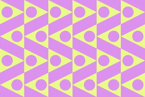 Triangle Shapes and Designs Yellow Colors Geometric Pattern Geometric Background Stock Illustration