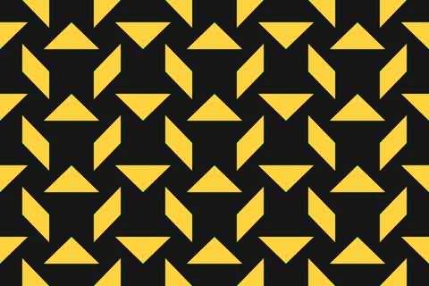 Triangle Shapes and Designs Yellow Colors Geometric Pattern Geometric Background Illustrazione stock