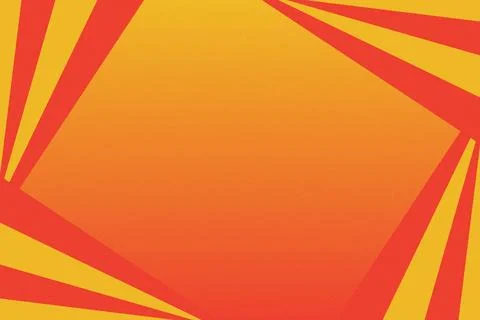 Triangle Shapes Orange Colors Abstract Background Geometric Background Stock-Illustration