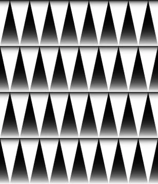 Triangle Shapes Seamless Pattern Illustrazione stock