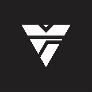Triangle simple geometric logo vector Stock-Illustration