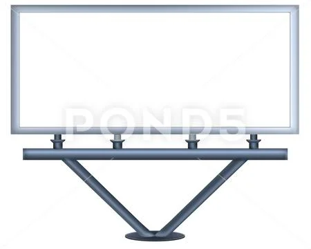 Triangle Structure Billboard PSD Template