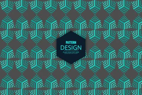 Triangle style vector eps seamless pattern design. Stock Illustration