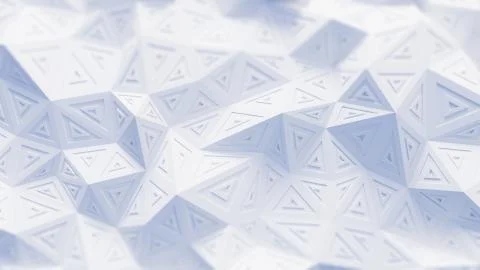 Triangle Surface Pattern Stock Illustration