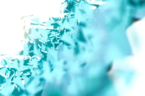 Triangle surface plane with structure lines, 3d rendering. 스톡 일러스트