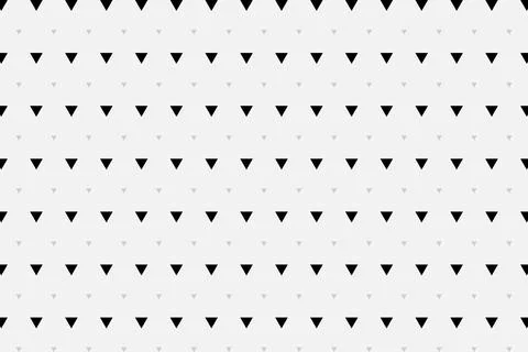 Triangle symbols of different sizes and opacity seamless background pattern  Stock Illustration