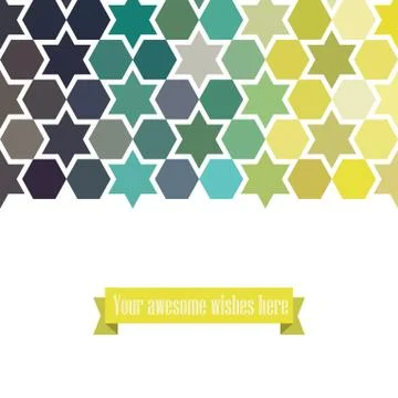 Triangle template background, triangle background, vector illustration with p Stock-Illustration