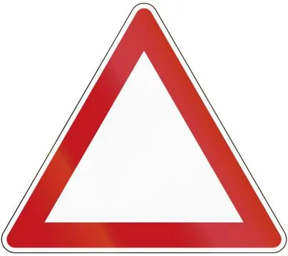 Triangle Template Stockillustratie