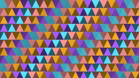 Triangle tessellation pattern seamless looping background 4K Stock Footage 337120383