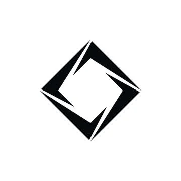 Triangle theme logo logotype art Stock Illustration