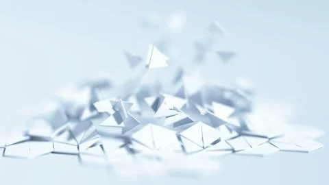 Triangle Tiles Illustrazione stock