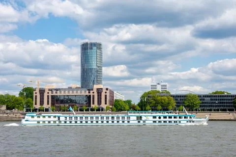 Triangle tower in Cologne Stock Photos