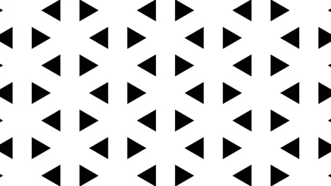 Triangle Transition 02 - Medium Size Tiles Stock Footage 201499643