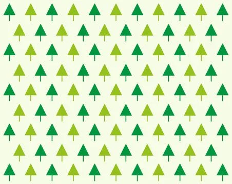 Triangle tree geometric pattern. Stock Illustration